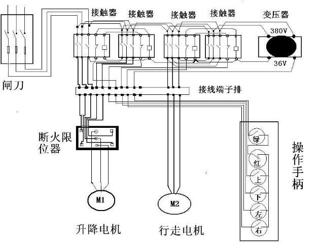 電動葫蘆接線圖